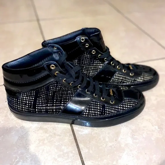 Jimmy Choo | Shoes | Jimmy Choo Mens Belgravia Blackgold Net  display picture 3